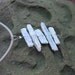 Kyanite jewelry - raw crystal necklace