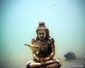 The Lost God -  underwater fine art photography print 8 x 10