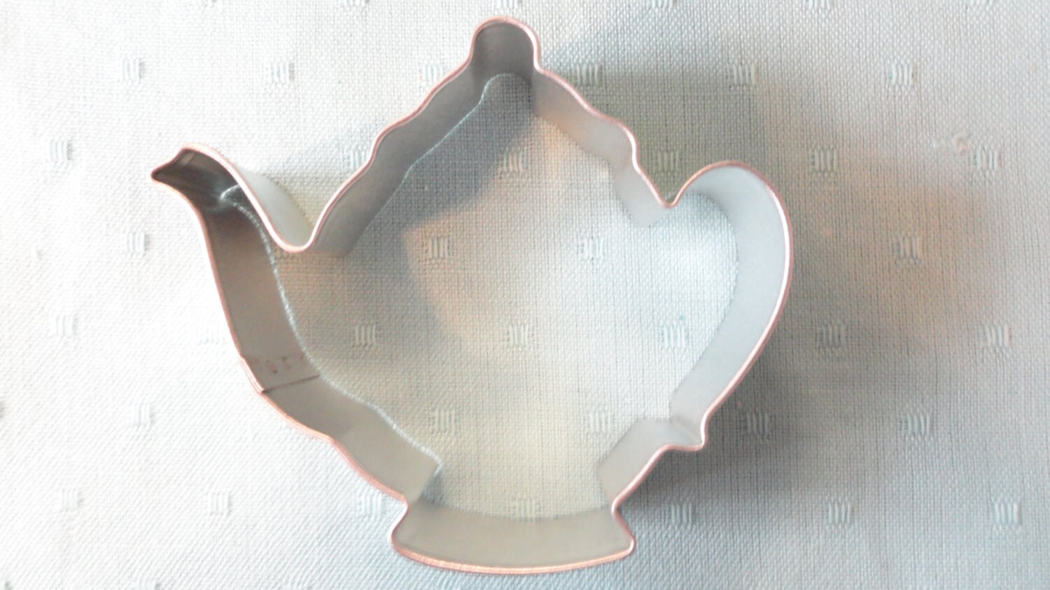 Teapot Cookie Cutter by almostnecessities on Etsy