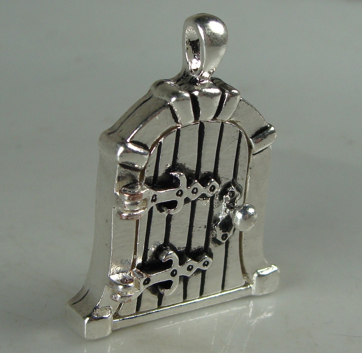 Fairy Wish Door Pendant Silver BG2004
