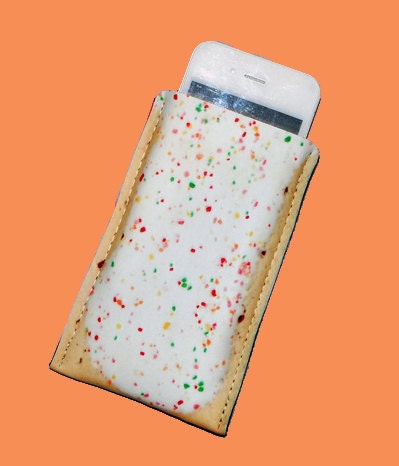 iPhone 4 Case Toaster Pastry Kawaii Food - Smart Phone, iTouch, Cell Case