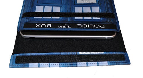 iPad Case British Blue Police Box  Fits iPad 1 iPad 2