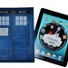 iPad Case British Blue Police Box Fits iPad 1 iPad 2