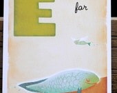 E is for Evolution - 4x6