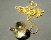 Champagne Necklace