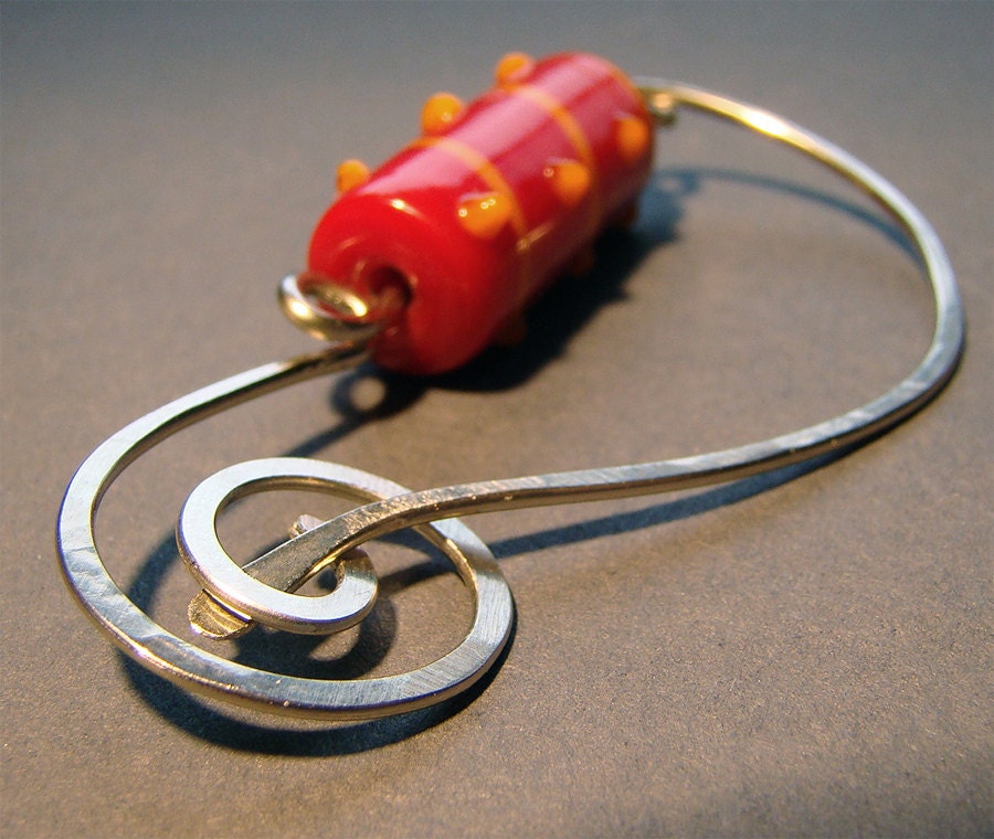 Bubble Brooch Kilt Scarf, Shawl Pin (Small)