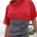 Corset Obi Belt Denim and Cotton