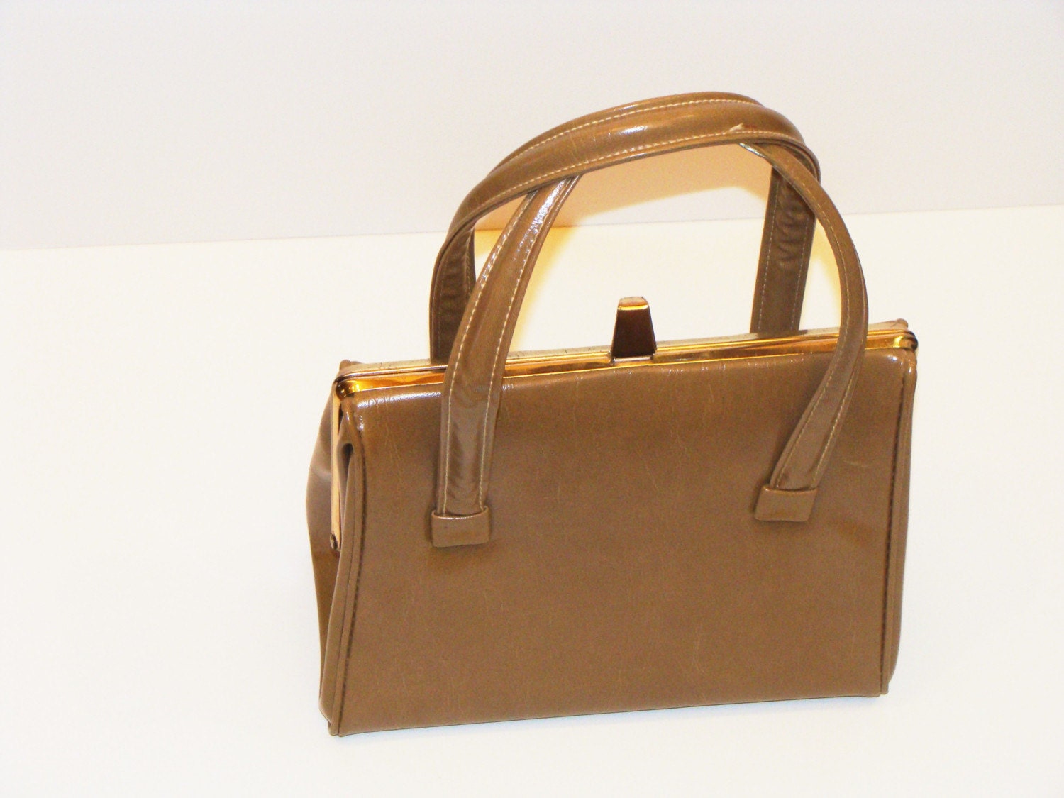 50's-60's Carmel color 1950's handbag