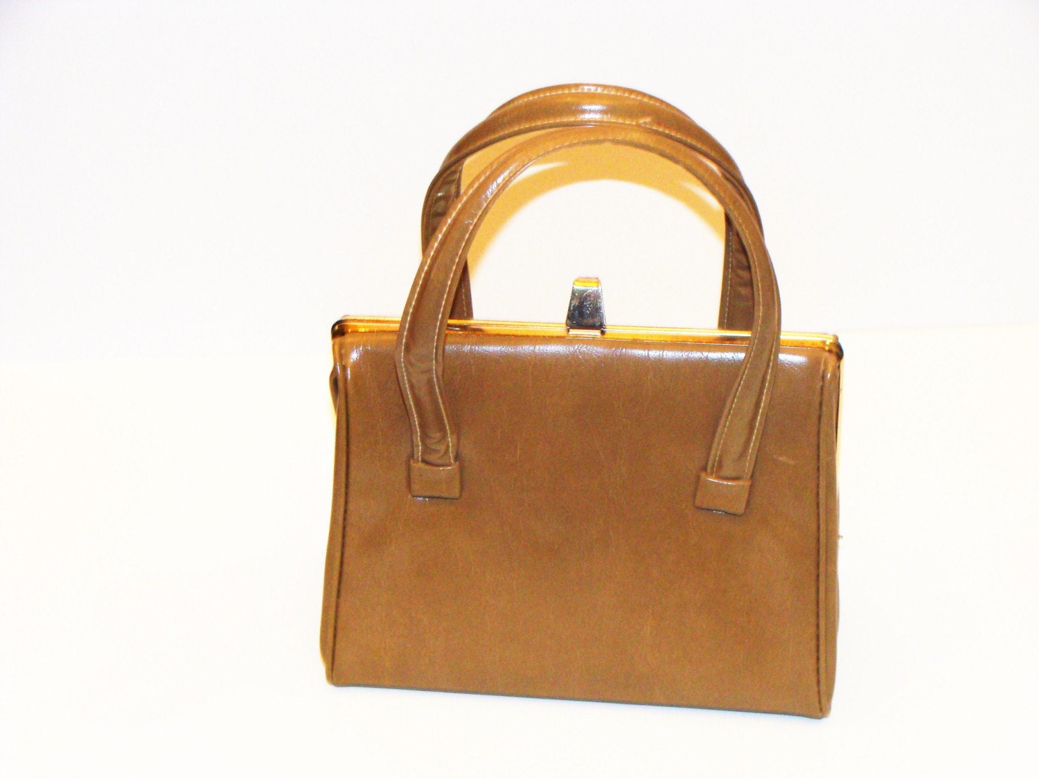 50's-60's Carmel color 1950's handbag