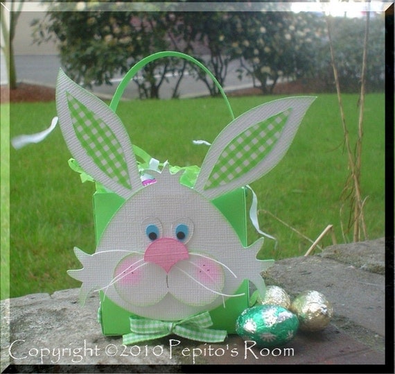PRA Easter Bunny Accent SVG file - Scrapbooking, Card making, 3D Projects - PR Il_570xn