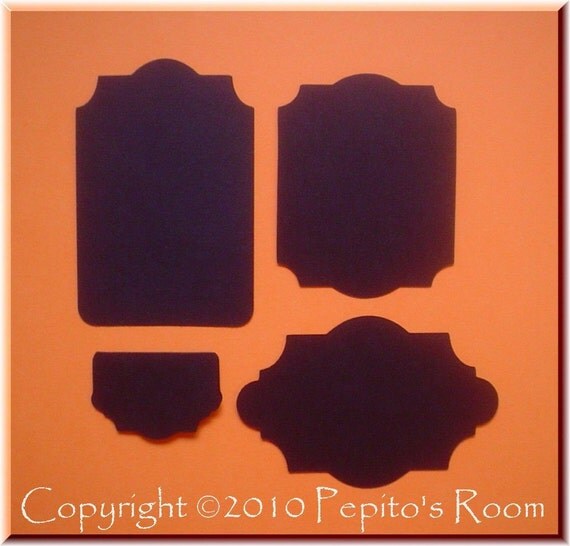 PRA Tags Set No.1 Accent SVG file - Scrapbooking, Card making, 3D Projects - PR Il_570xn