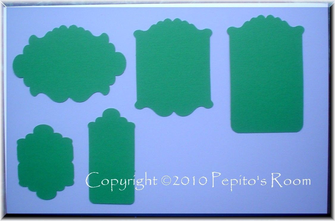 PRA Tags Set No.4 Accent SVG file - Ideal for Scrapbooking, Card making, 3D Projects - PR Il_570xn