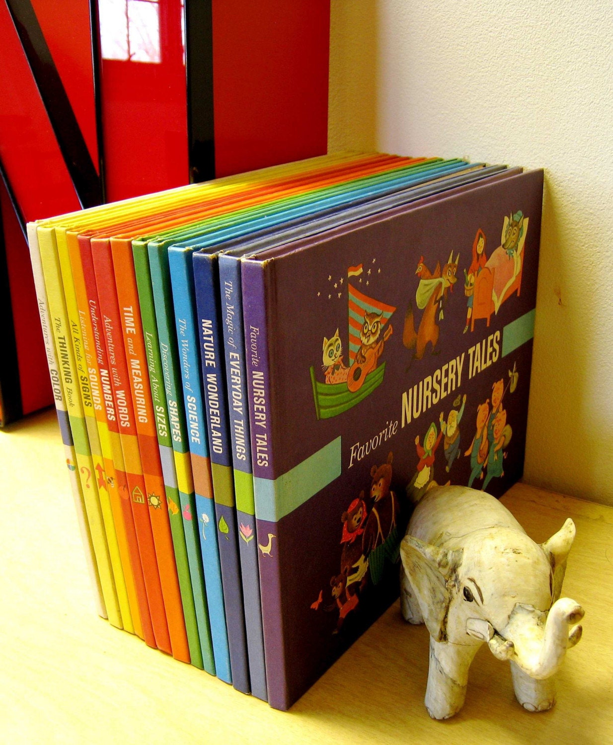 Vintage Encyclopedia Britannica Kids Collection Educational Pre-school Library Hardback set of 13 Books