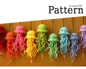 Pattern: Hanging Amigurumi Jellyfish