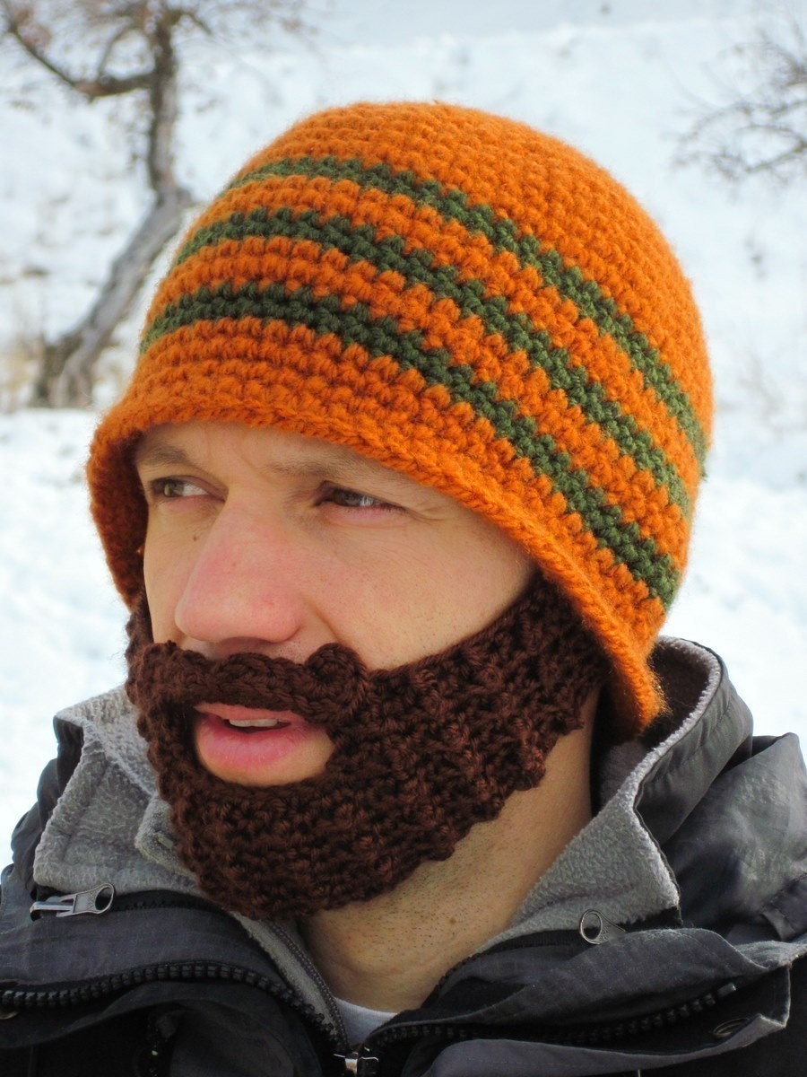 CUSTOM bearded beanie