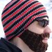 CUSTOM bearded beanie