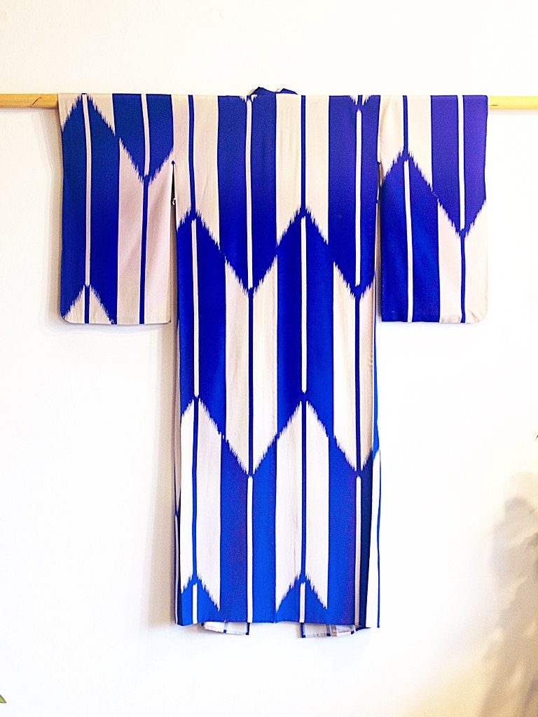 Vintage Patterned Kimono