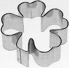 Four Leaf Clover Shamrock Cookie Cutter 4-H logo