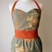 Sweetheart Apron in Autumn Woods with Personalization