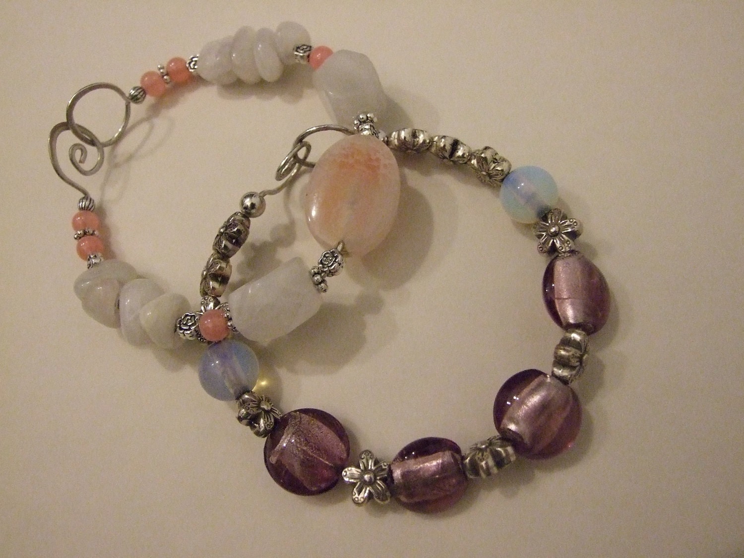 Bangle bracelet - Purple