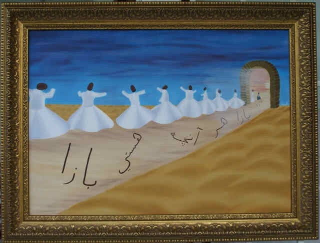 Come as You Are - Original Oil Painting by timA - 50x70cm Frame included