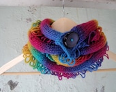 Knitted Cowl, Neck Warmer - by timA - Ready to Ship