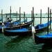 Photograph Blue Venice Gondola's - 8x10