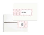 Printable Envelope Wrap Editable PDF for A7 envelopes in Washi style 1