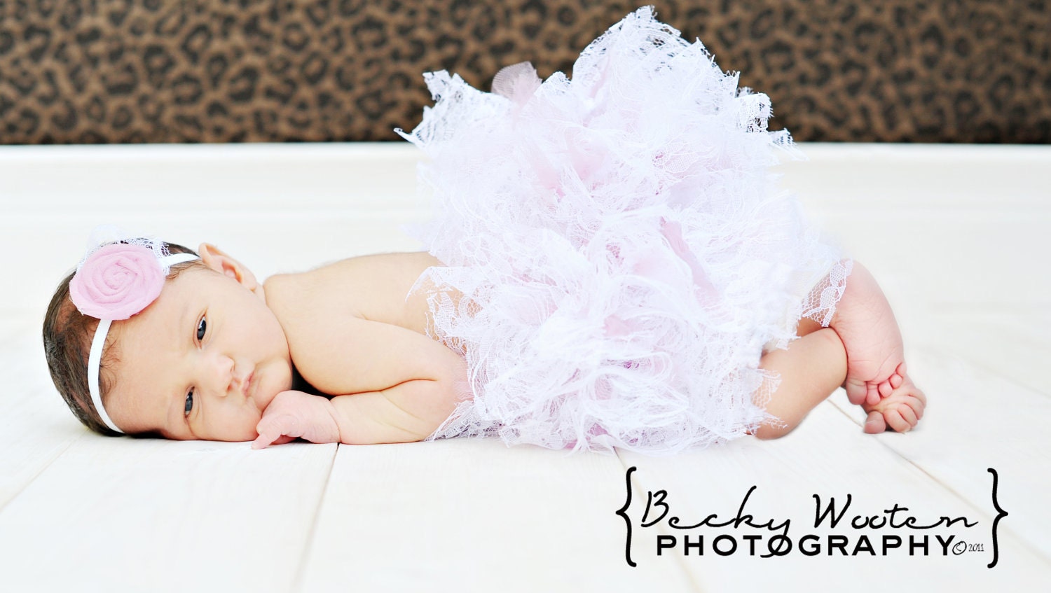 Custom Lace Newborn Infant Tutu Pettiskirt Photo Prop