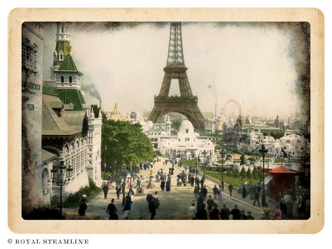 Port of Call - Vintage Postcard Wedding Invitation Sample