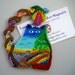 Cyber Monday Etsy - Fridge Magnet - Fat Cat Waterfall Garden Landscape