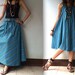 Breezy.. stripe skirt or dress in blue shade