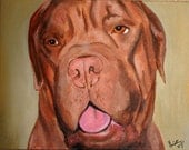 Custom Pet Portrait 16x 20 by Kristen Dougherty