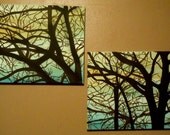 Entaglement Diptych by Kristen Dougherty