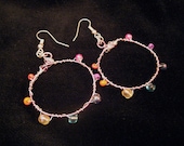 Rainbow Ring Earrings