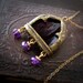 Window of Habundia - Stained Glass Gothic Arch Necklace