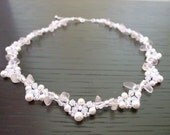 Swarovski Mellow Frill Wedding Necklace
