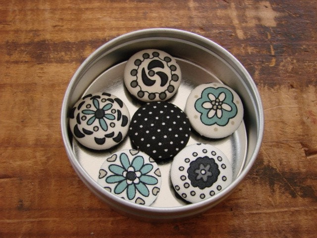 Colors of Black and Turquoise Magnets