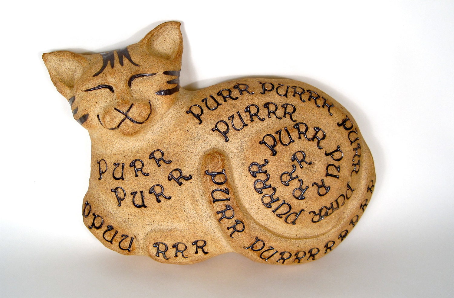 Cat wall hanging