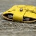 Yellow Leather iPhone/iPod/HTC Case with Flowers RESERVED for Cyndy