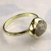 Natural Rough Diamond Ring - 18k and 14k Gold