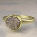 Rough Diamond Ring - 18k and 14k Gold