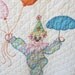 Vintage Hand Made Circus in in Town Quilt