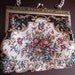 Vintage Purse Tapestry Material with Chain Strap