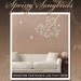 Wall Stencil Spring Songbirds - Reusable Stencil for Walls - DIY decor