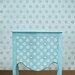 Wall stencil Polka Dot Allover LG - Easy stencil decor for Nurseries, Kids Rooms