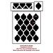 Moroccan Stencil Casablanca - Reusable stencils for walls and fabric - DIY decor