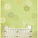 Stencil Butterfly Bloom No2 size SM - Stencils for Nursery Decor