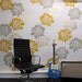 Flower stencil Chrysanthemum Grande MED - Wall Stencils for Easy Decor Better than decals