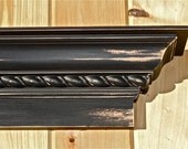 WOOD MANTEL SHELF...Vintage Inspired, Chic Decor, Wall Decorative Shelves, Country, Cottage Living